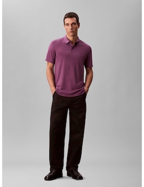 Playera tipo polo Calvin Klein para hombre