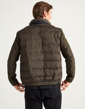 Chamarra casual Scappino capitonada para hombre