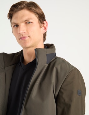 Chamarra casual Scappino capitonada para hombre