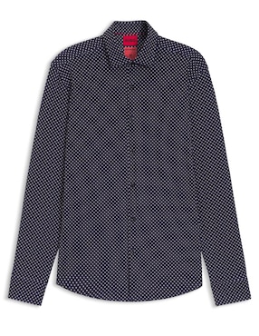 Camisa Hugo manga larga para hombre