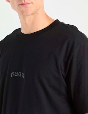 Playera Hugo cuello redondo para hombre