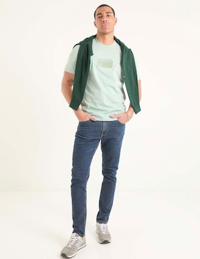 Playera Hugo cuello redondo para hombre