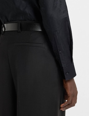 Camisa casual Hugo de algodón manga larga para hombre