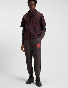 Camisa casual Hugo manga corta para hombre
