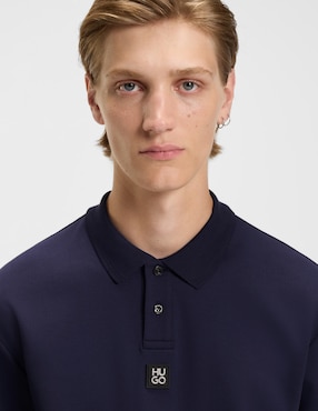 Playera tipo polo Hugo W25 para hombre