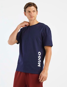 Playera Hugo cuello redondo para hombre
