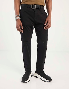 Pantalón chino slim Hugo de algodón para hombre