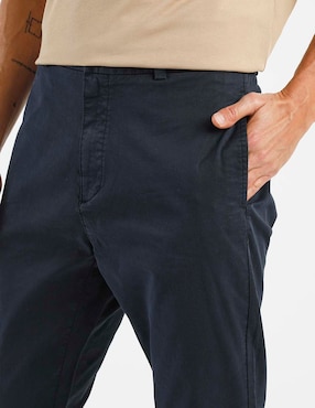 Pantalón chino slim Hugo de algodón para hombre