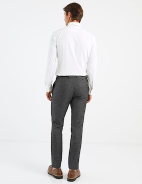 Pantalón de vestir slim Hugo de lana para hombre