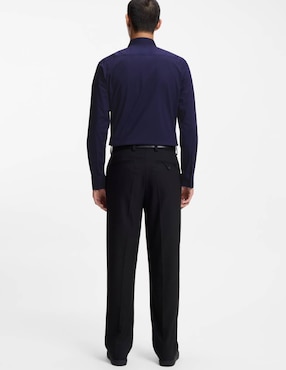 Camisa Hugo manga larga para hombre