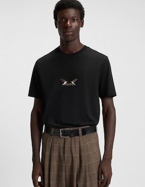 Playera Hugo cuello redondo para hombre