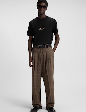 Playera Hugo cuello redondo para hombre