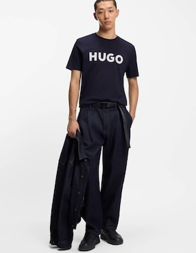 Playera Hugo cuello redondo para hombre
