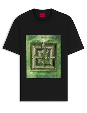 Playera Hugo cuello redondo para hombre