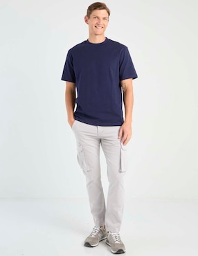 Playera Hugo cuello redondo para hombre