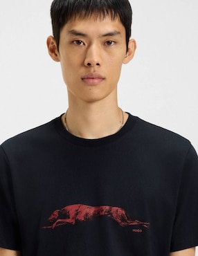 Playera Hugo W25 cuello redondo para hombre