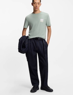 Playera Hugo W25 cuello redondo para hombre