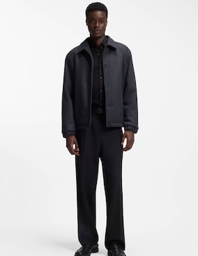 Camisa formal Hugo manga larga para hombre