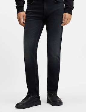 Jeans slim Hugo 708 lavado medio para hombre