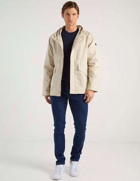 Chamarra parka Scappino con capucha para hombre