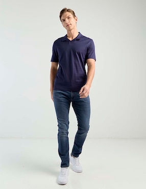 Jeans skinny Hugo lavado medio para hombre