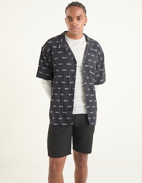 Sobrecamisa playa Hugo manga corta para hombre