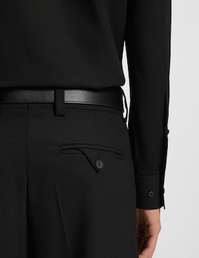 Camisa casual Hugo de algodón manga larga para hombre