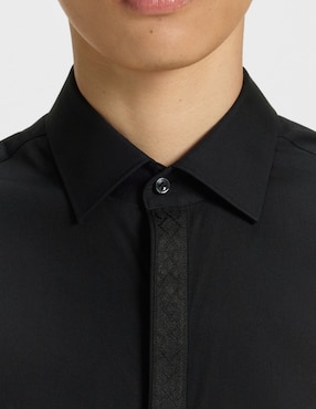 Camisa casual Hugo de algodón manga larga para hombre