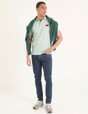 Playera tipo polo Hugo para hombre