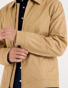 Chamarra bomber Brooks Brothers de algodón con bolsillos para hombre