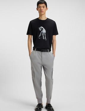 Pantalón cargo recto Hugo para hombre