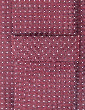 Corbata Hugo slim de seda para hombre