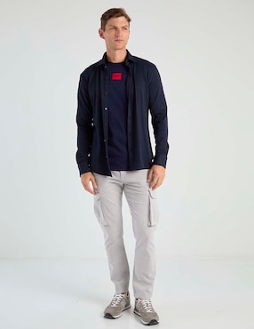 Playera Hugo cuello redondo para hombre