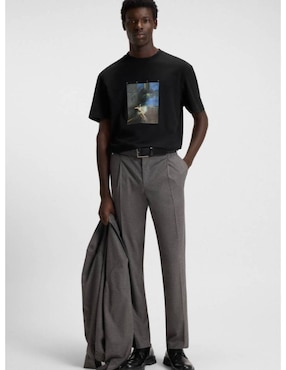 Playera Hugo cuello redondo para hombre