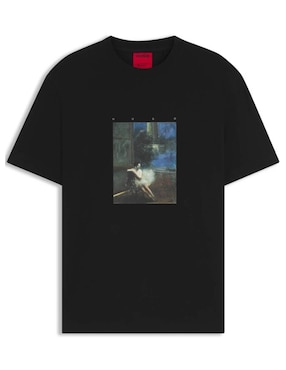 Playera Hugo cuello redondo para hombre