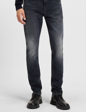 Jeans super skinny Hugo 50547251 lavado medio para hombre