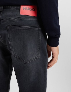 Jeans super skinny Hugo 50547251 lavado medio para hombre
