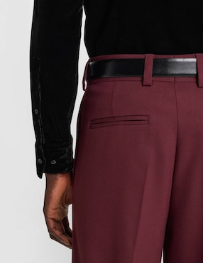 Camisa Hugo manga larga para hombre