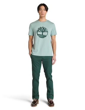 Pantalón regular Timberland de algodón para hombre