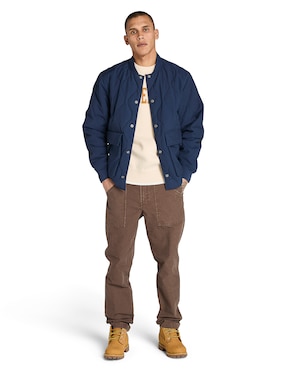 Chamarra bomber Timberland impermeable con bolsillos para hombre