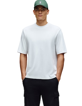 Playera Psycho Bunny cuello redondo para hombre