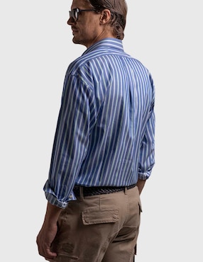 Camisa casual La Martina manga larga para hombre