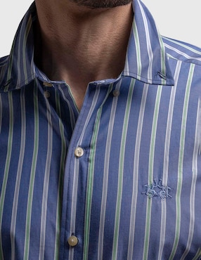 Camisa casual La Martina manga larga para hombre