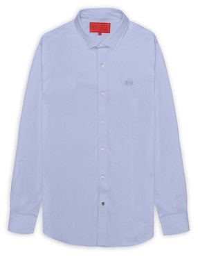 Camisa casual La Martina de algodón manga larga para hombre