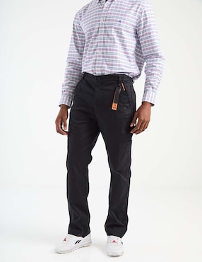 Pantalón cargo regular Psycho Bunny de algodón para hombre