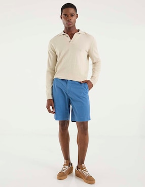 Bermuda Polo Rl de algodón para hombre