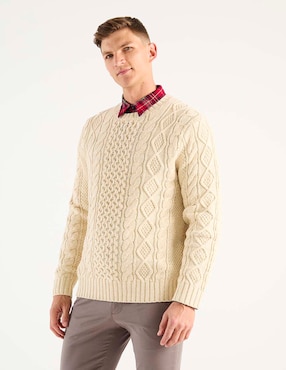 Suéter Polo Rl cuello redondo para hombre