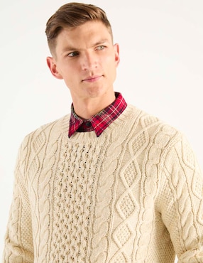 Suéter Polo Rl cuello redondo para hombre