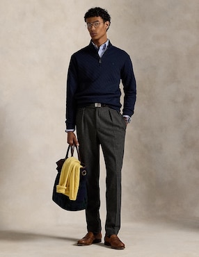 Chamarra capitonada Polo Rl de algodón para hombre