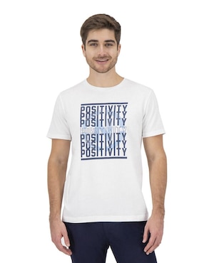 Playera Nautica Jeans cuello redondo para hombre